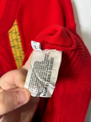 Jersey Carlo Colucci Vintage Rojo