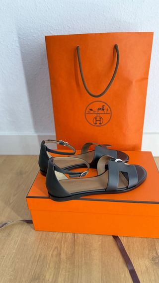 Sandali Hermes Santorini Neri