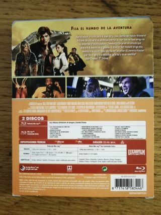 Blu-ray Solo: Una Historia de Star Wars