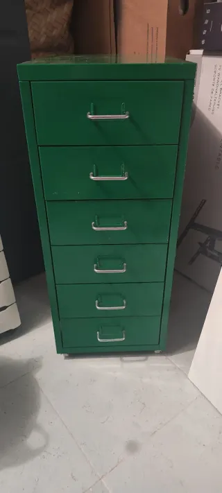 Cajonera Metálica Ikea con ruedas