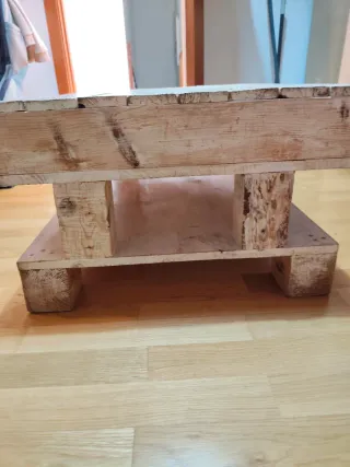 Mesa centro madera rústica palet