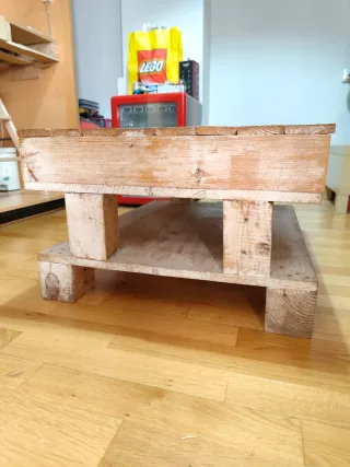 Mesa centro madera rústica palet