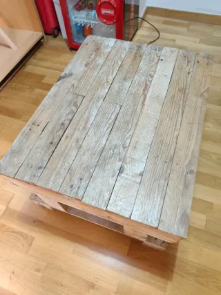 Mesa centro madera rústica palet