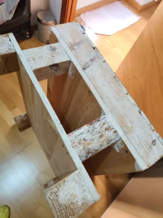 Mesa centro madera rústica palet