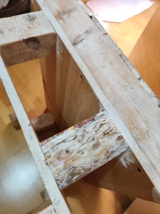 Mesa centro madera rústica palet