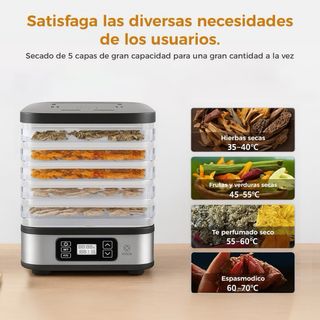 Deshidratador de alimentos WOOX