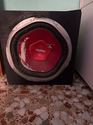 Altavoz Sony Xplod Bombo Negro/Rojo