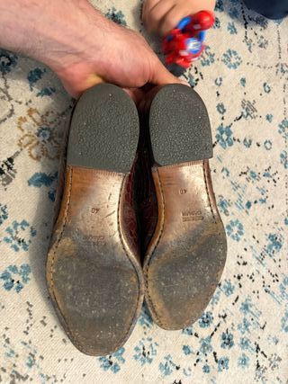 Scarpe Prada in Pelle Marrone Coccodrillo