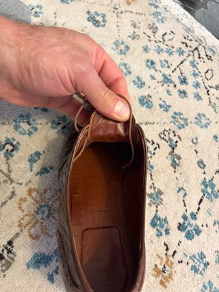 Scarpe Prada in Pelle Marrone Coccodrillo