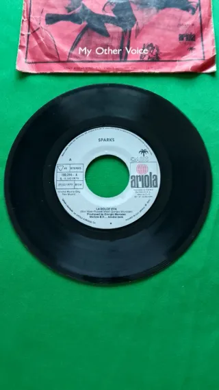 Vinilo 7" Sparks - La Dolce Vita