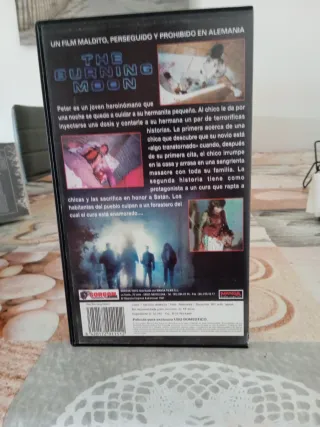 Película VHS Terror The Burning Moon