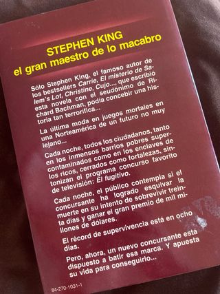 El Fugitivo/the Running Man (Spanish Edition)