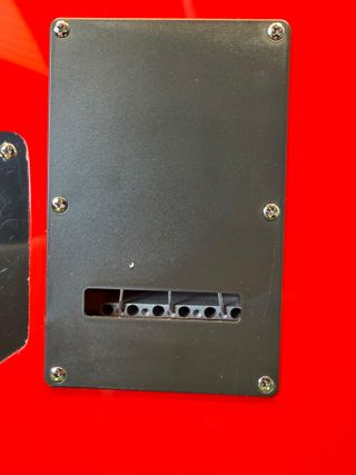 Guitarra Eléctrica Roja Bullfighter