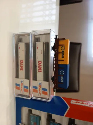 Locomotora 269 y 6 vagones mercancía