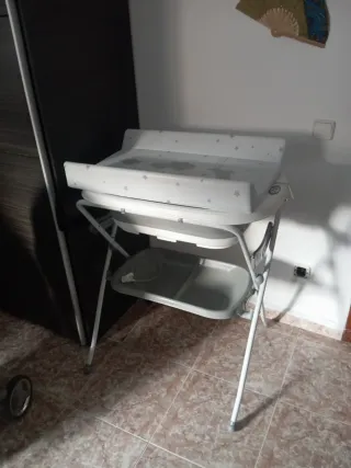 Bañera cambiador bebé