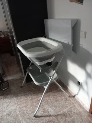 Bañera cambiador bebé
