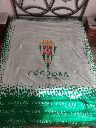 Edredón cordoba club de fútbol.