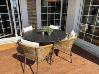 Mesa y 4 Sillas Jardín El Corte Inglés