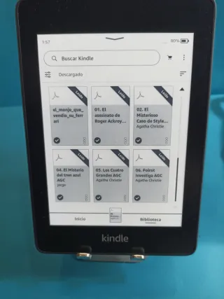 Libro Electrónico Kindle Negro