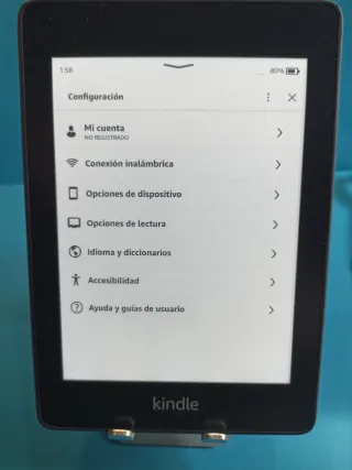 Libro Electrónico Kindle Negro