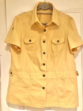 Rebajada Camisa de verano amarilla