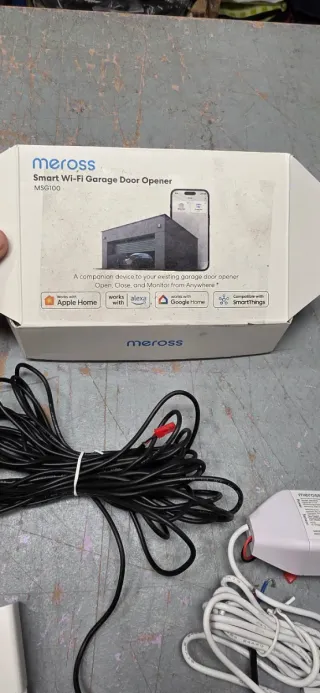 Abrepuertas Garaje Meross Wi-Fi MSG100