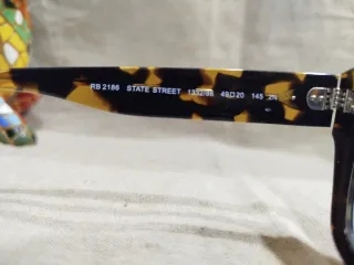 Ray-Ban State Street RB2186 Yellow Havana