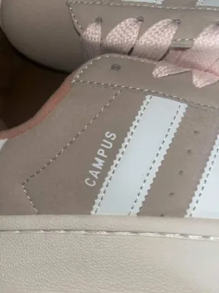 Adidas Campus Beige/Rosa Talla 41