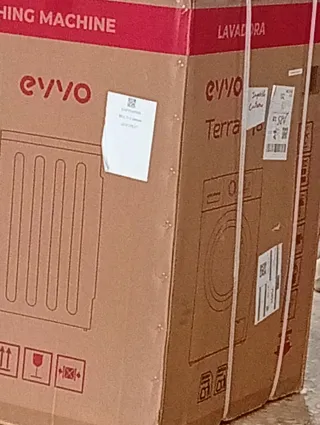 Lavadora evvo 8kg