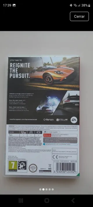 Need for Speed Hot Pursuit Remastered Switch