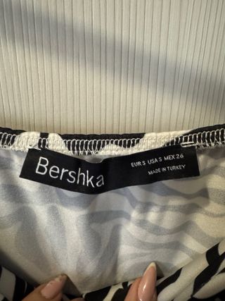 Vestido de verano con estampado cebra