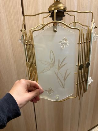 Lámpara de techo colgante vintage