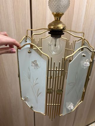 Lámpara de techo colgante vintage