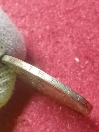 Moneta Messico 1 Peso Argento 1961