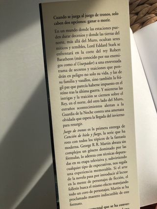 Canción de hielo y fuego: Juego de tronos (Giga...