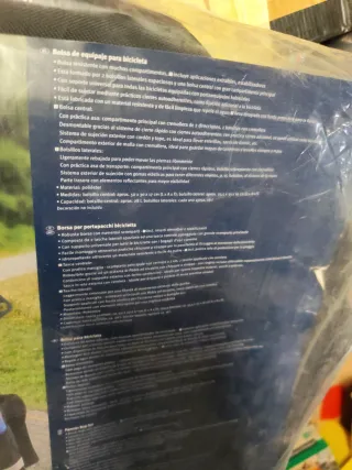 Alforjas portaequipaje para bicicleta