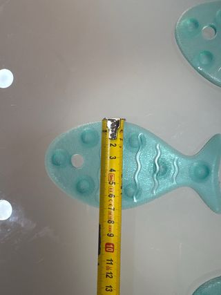 Figuras antideslizantes ducha/bañera (morado, turq