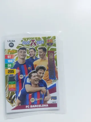 Carta Adrenalyn Champions FC Barcelona 2022-2023