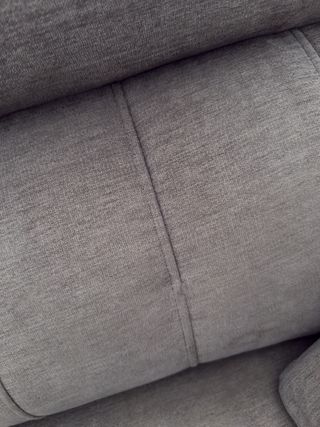 Sofá Chaise Longue Gris Oscuro Grande