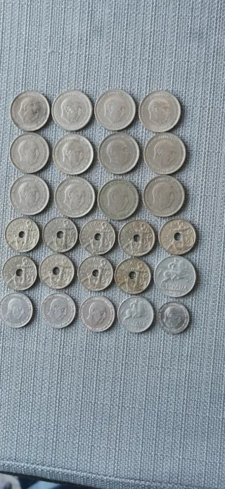 Lote monedas F. Franco España