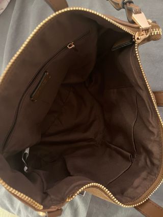 Bolso Paco Martinez Marrón Ante, nunca usado