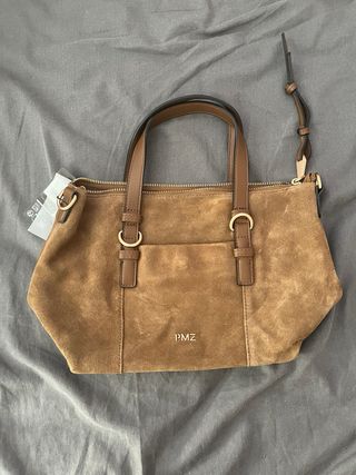 Bolso Paco Martinez Marrón Ante, nunca usado