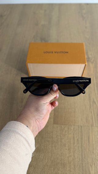 Gafas de Sol Louis Vuitton Negras estilo cat eye