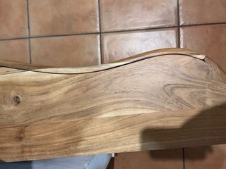 Consola recibidor Sklum madera natural