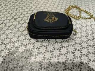 Bolso Versace Negro y Dorado