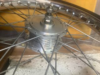 Rueda delantera Mobylette 17 pulgadas