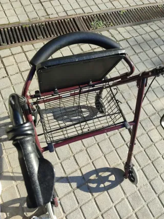 Andadores y silla de ruedas