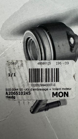 Kit Embrague LuK Bimasa 600 0044 00 Nuevo