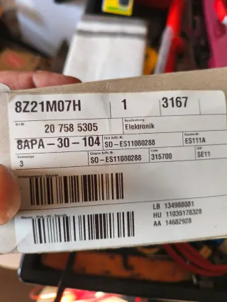 Centralita Electrónica 8Z21M07H