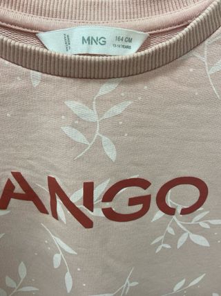 Sudadera rosa Mango con estampado floral